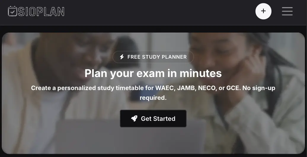 First step to creating study plan with osioplan